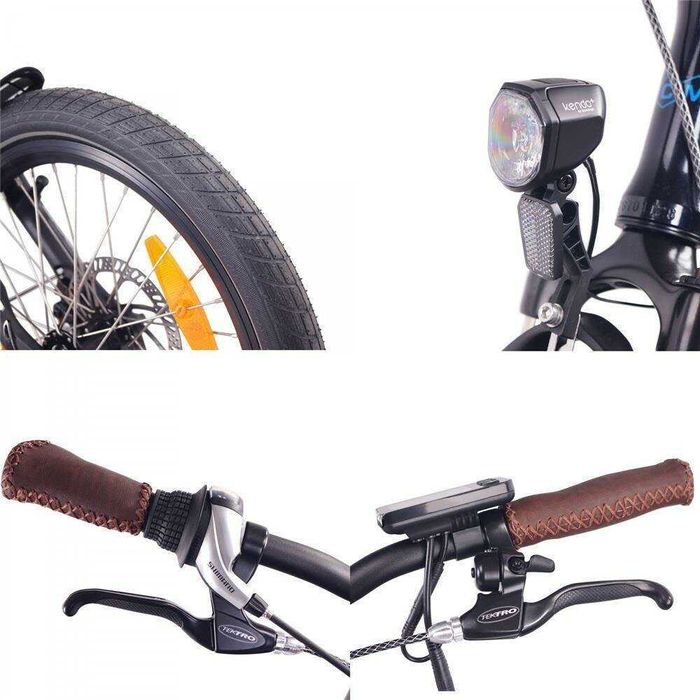NCM Paris 20" - Bicicleta elétrica dobrável
