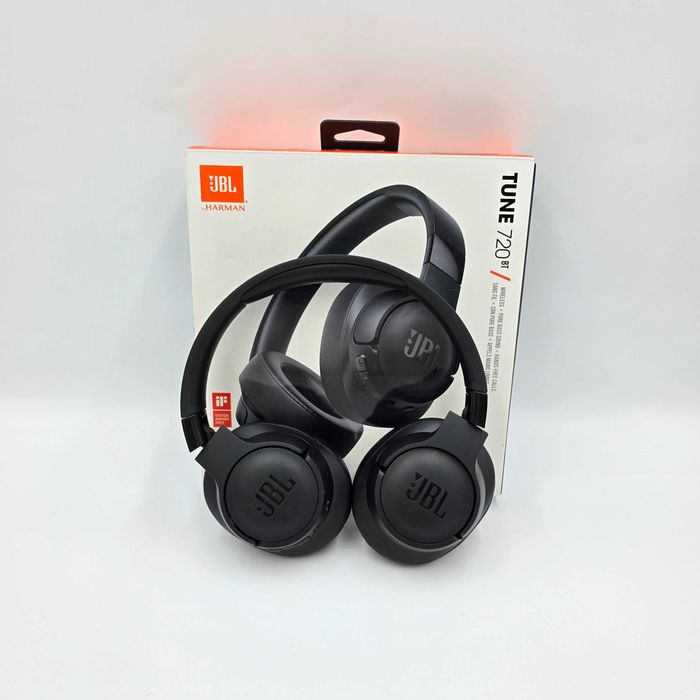 Słuchawki Bluetooth JBL TUNE 720BT Czarne Gwarancja Okazja!