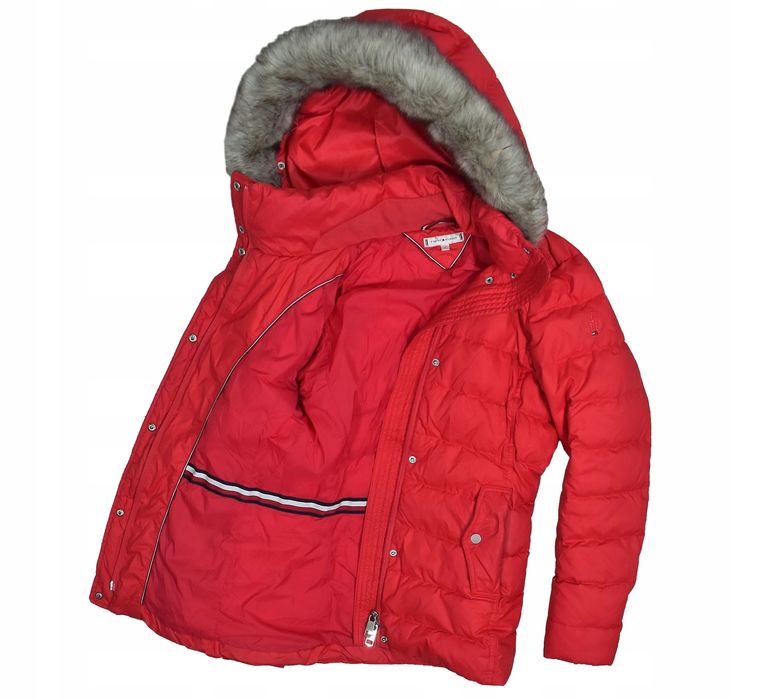 Tommy Hilfiger Puchowa Pikowana Kurtka Damska S