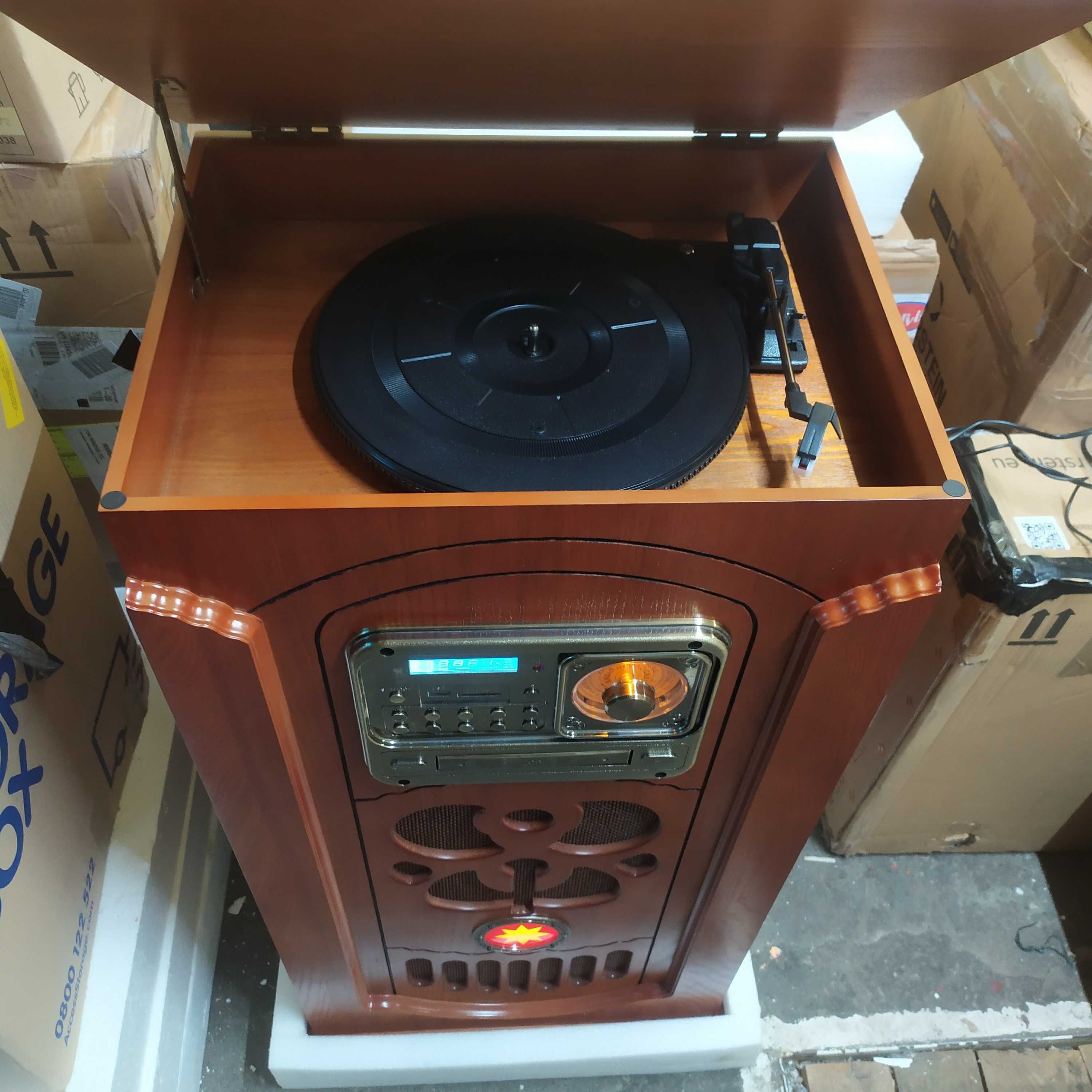 szafa grająca, jukebox, gramofon, CD, BT, USB, SD, FM