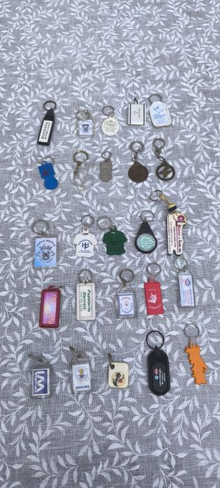 Conjunto de 134 porta chaves