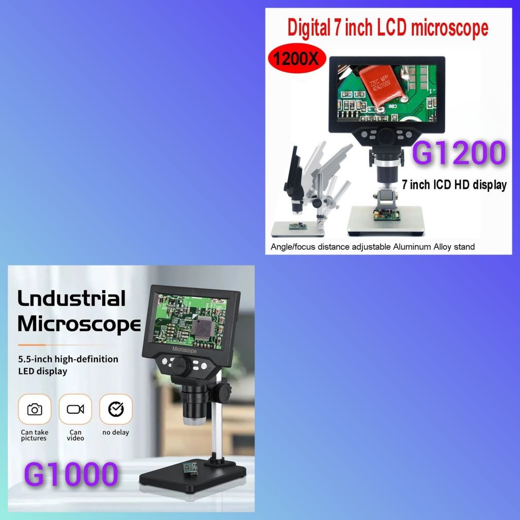 Microscope G1200 и G1000 видео электронный цифровой микроскоп