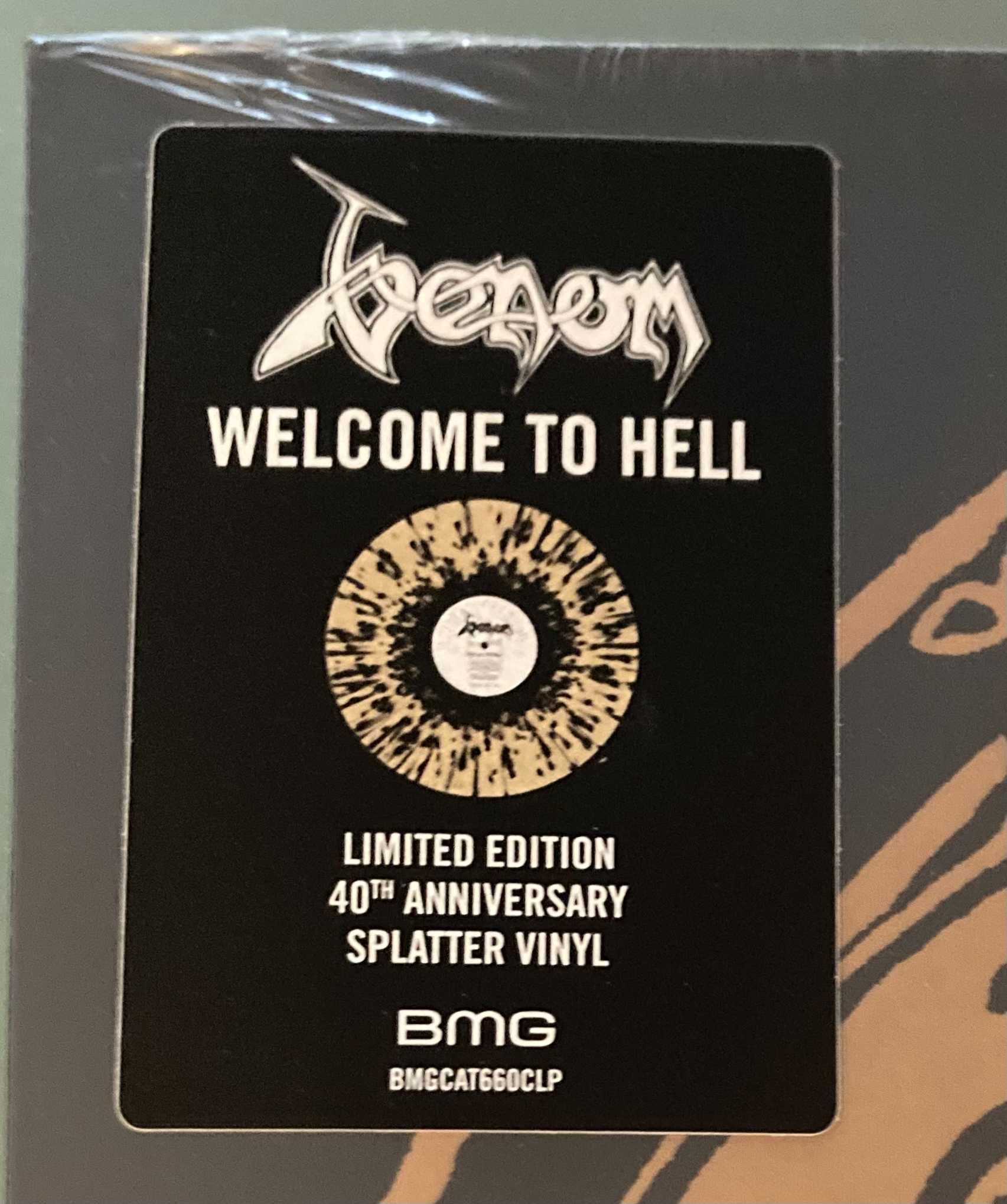 Venom - Welcome to Hell - LP Splatter