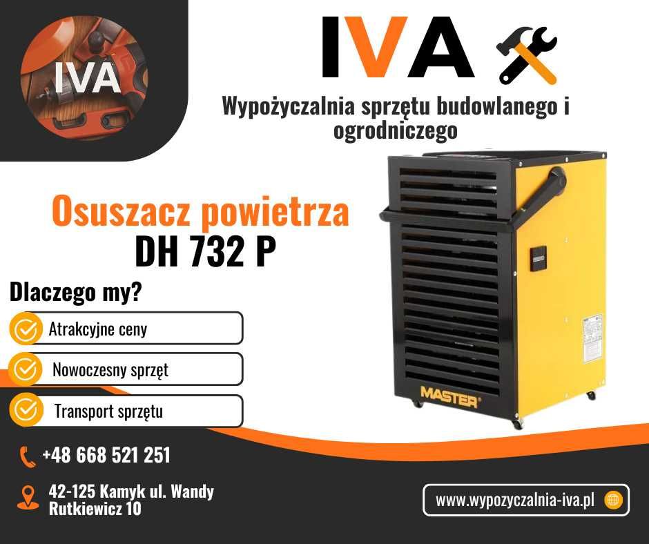 Wynajem osuszacz powietrza DH 732 P wypożyczalnia sprzętu
