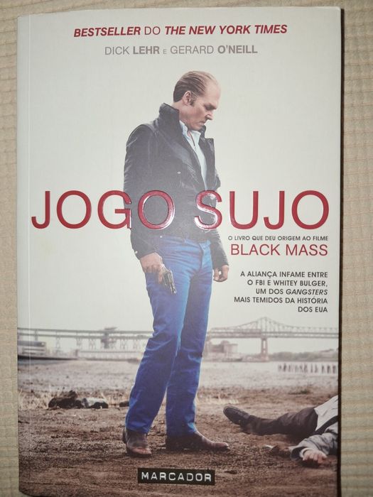 Livro Jogo Sujo do filme Black Mass