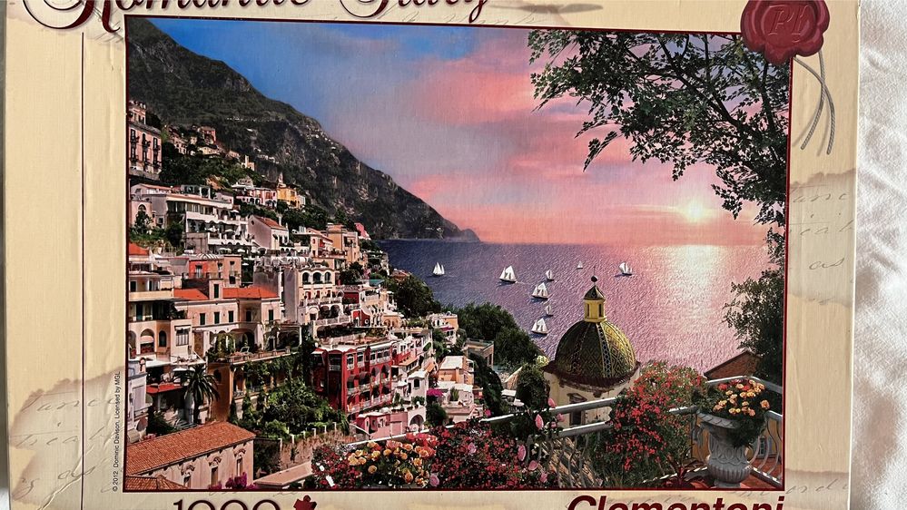 Puzzle 1000 elementów Romantic Italy