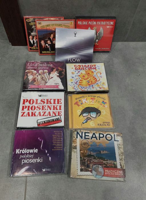 Plyty cd piosenki polskie zestaw