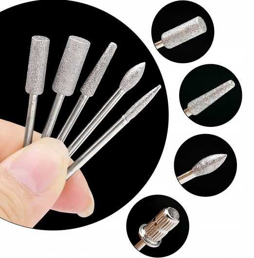 Frezarka do Paznokci Pen Mini Hybryda Manicure + Zestaw Frezów