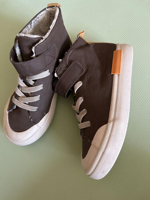 Кеди H&M утеплені, хайтопи, кросівки, черевики, розмір 3