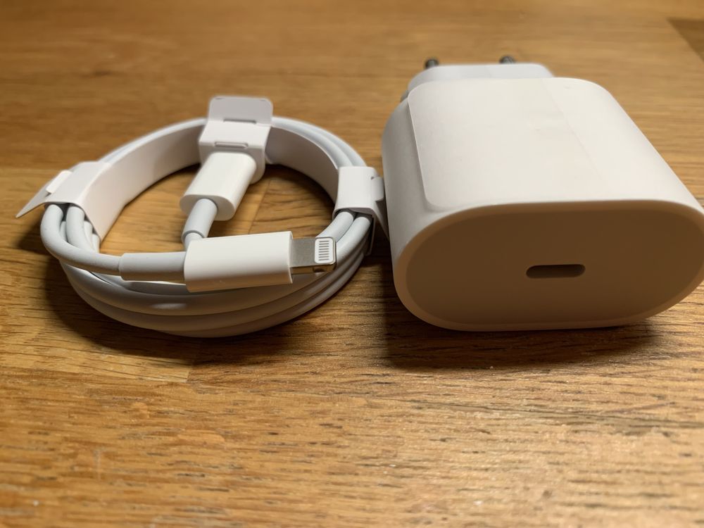 Ładowarka sieciowa Apple usb-c 20w + kabel lightning 1m Oryginał Apple