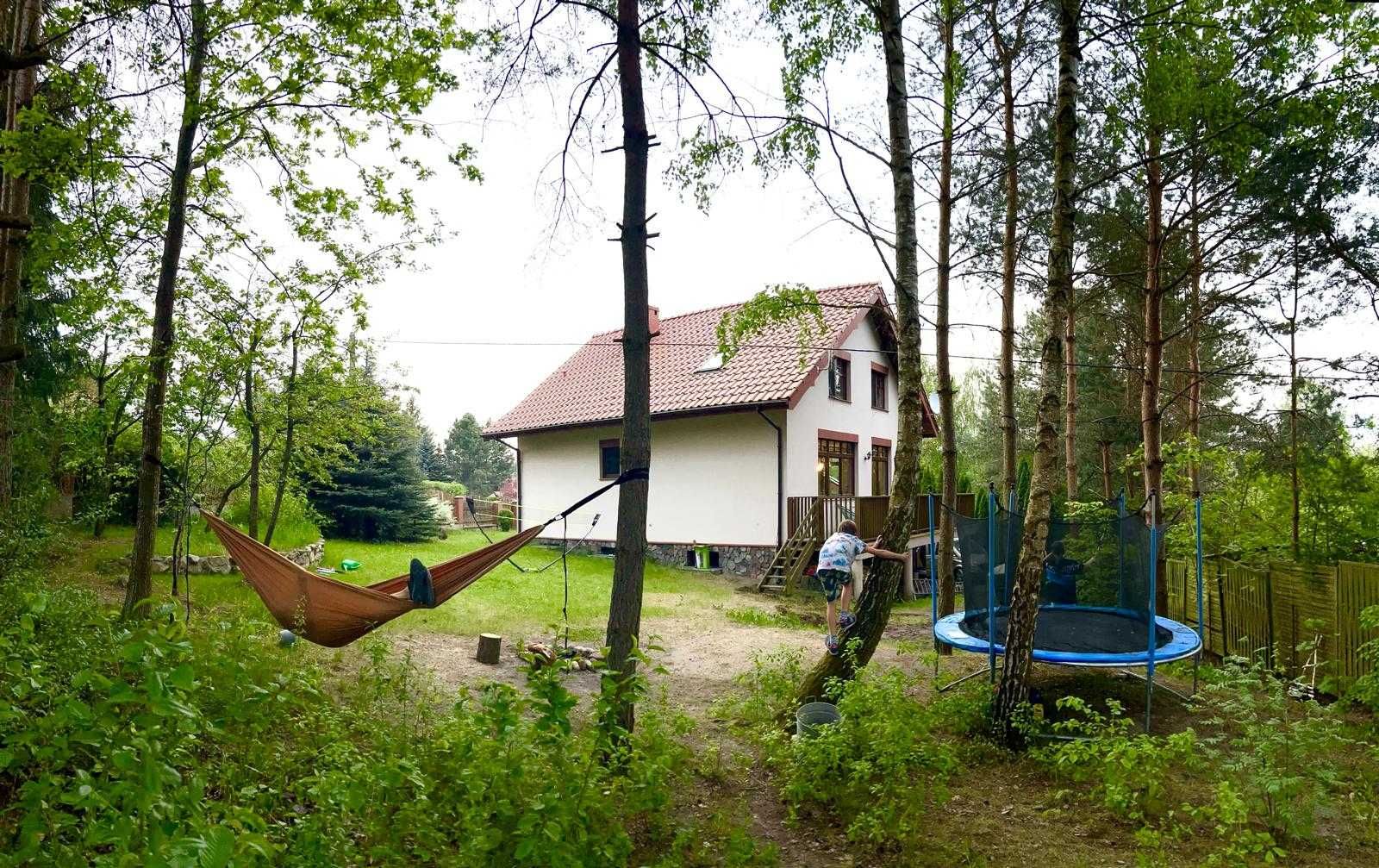 Dom do wynajęcia nad jeziorem Wulpińskim (Kręsk) / Prywatny pomost