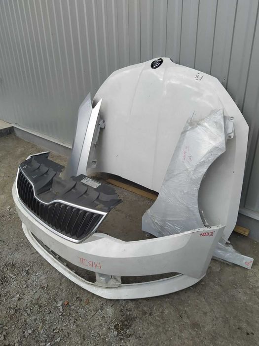 Бампер Шкода Фабия 3 Skoda fabia 3