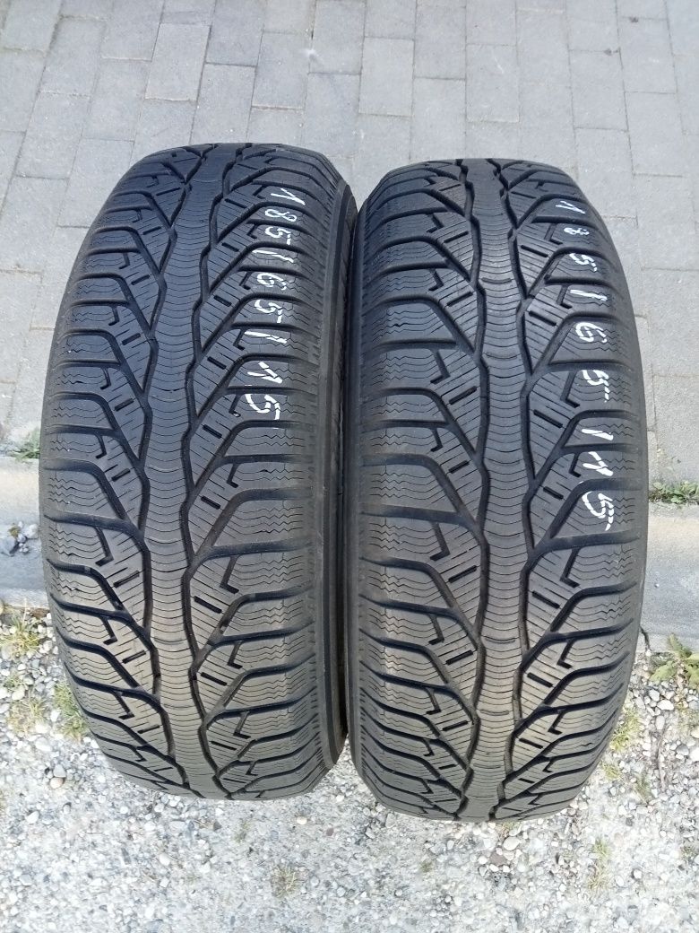 2x Opony Używane Całoroczne 185/65R15 Kleber