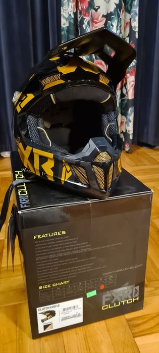 Kask skuter śnieżny FXR CLUTCH EVO LE rozmiar XL