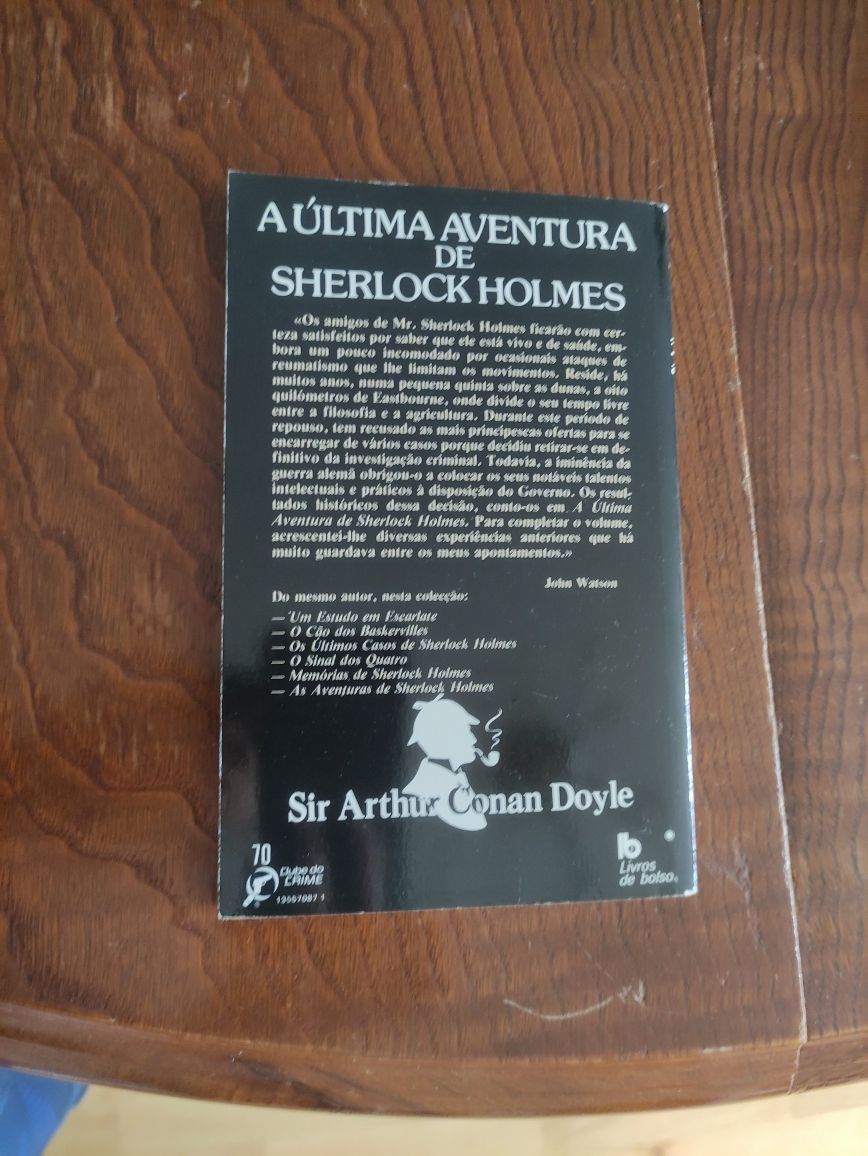 A última aventura de Sherlock Holmes - Arthur Conan Doyle