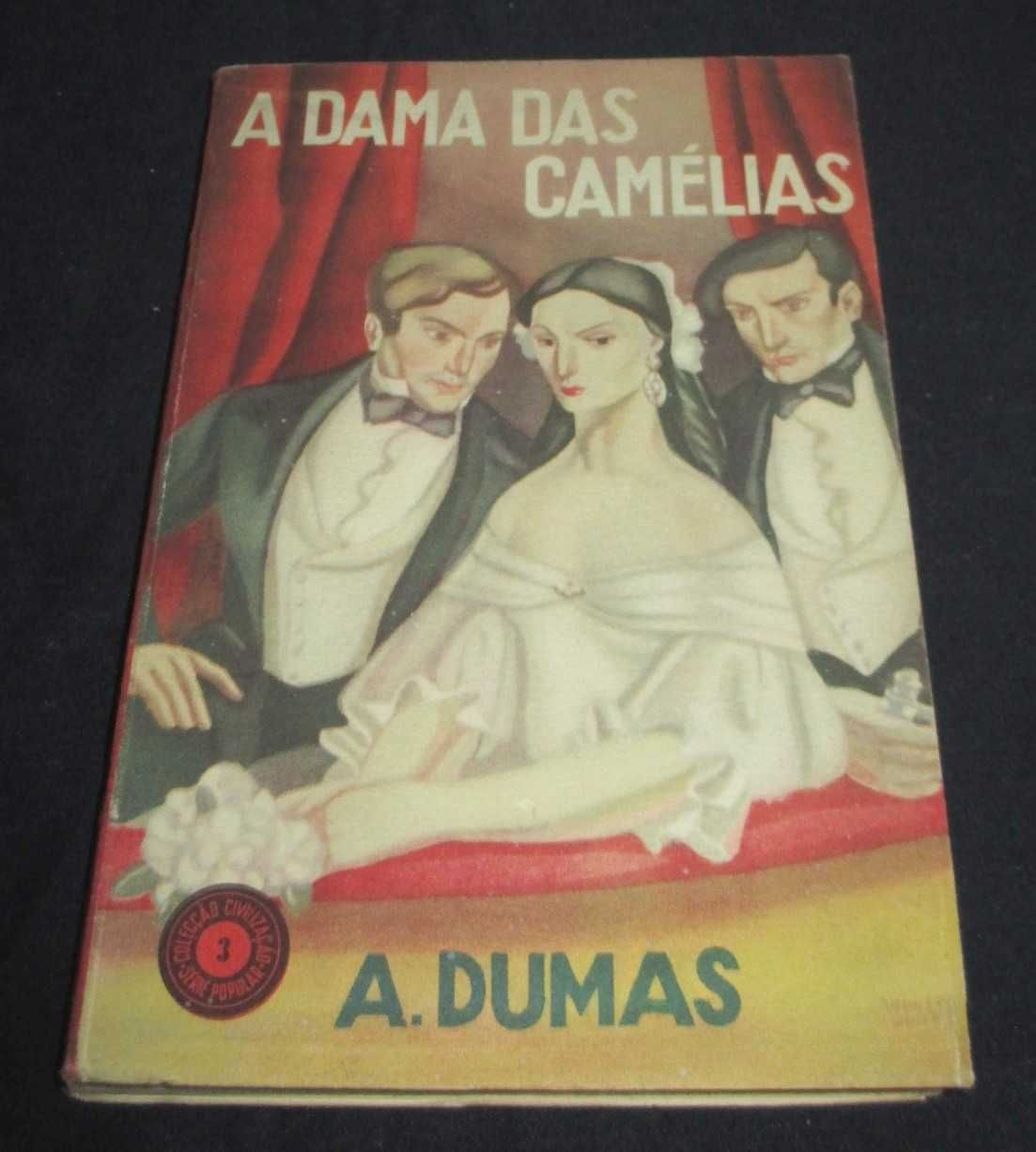 Livro A Dama das Camélias Alexandre Dumas Série Popular