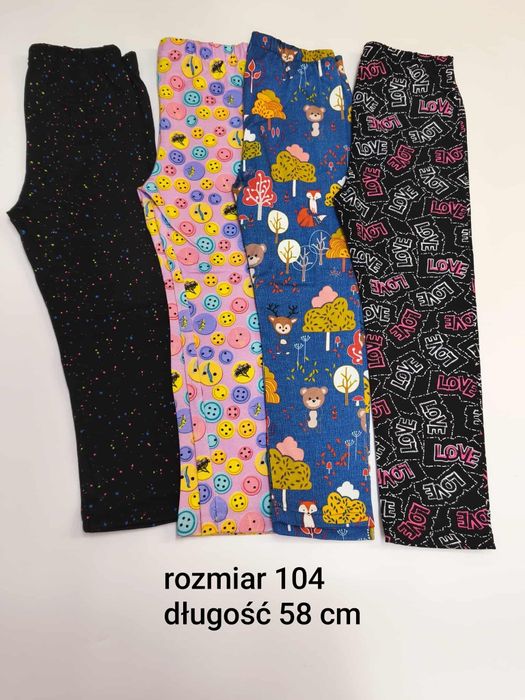 NOWE leginsy r 104