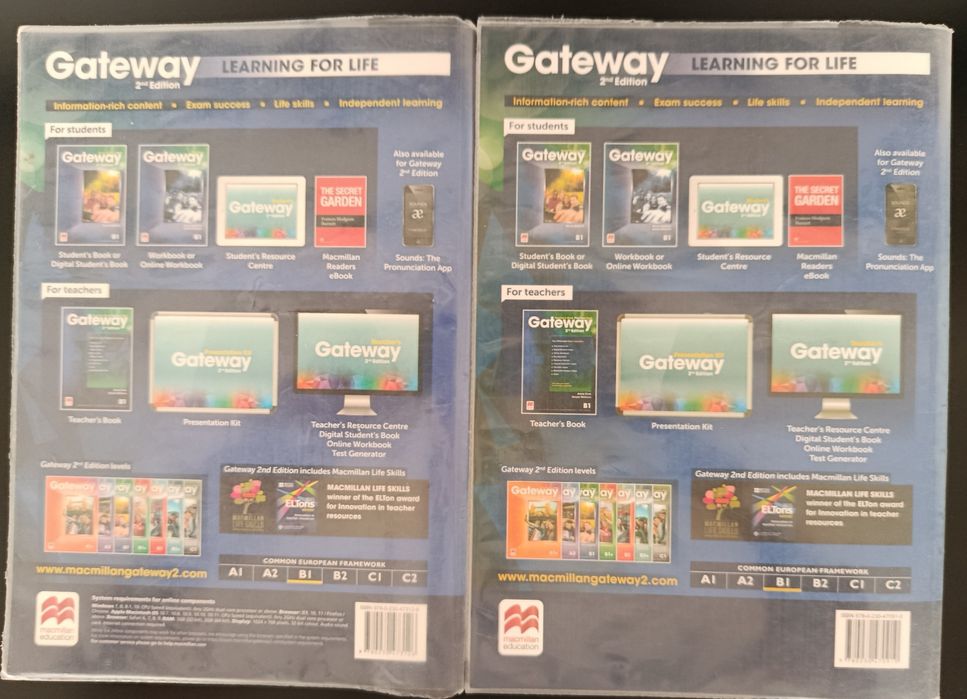 Vendo livros de apoio às aulas de inglês Cambridge