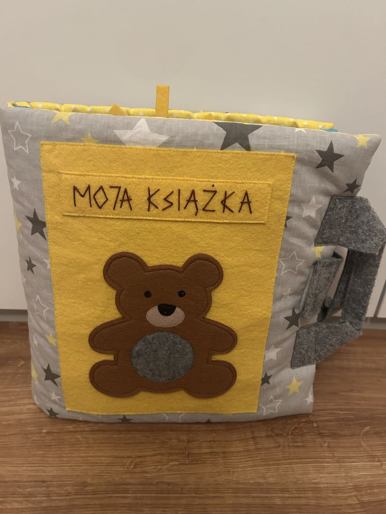 Ksiazeczka sensoryczna XXL sorter farma mis