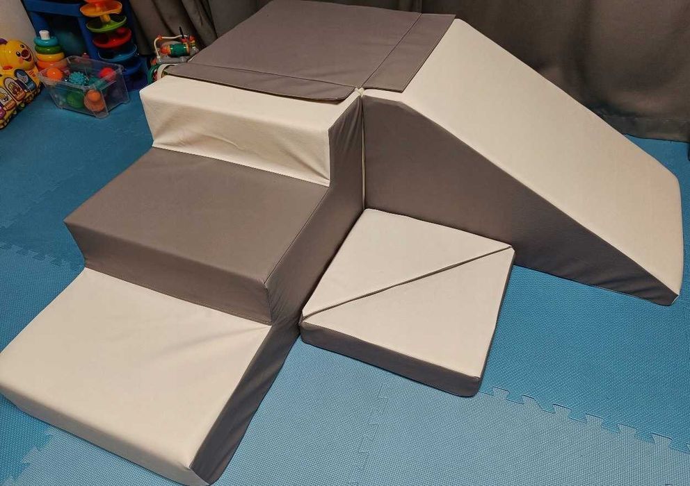 Domowy Plac Zabaw / Klocki / Schody / Zjedżalnia / Pianka