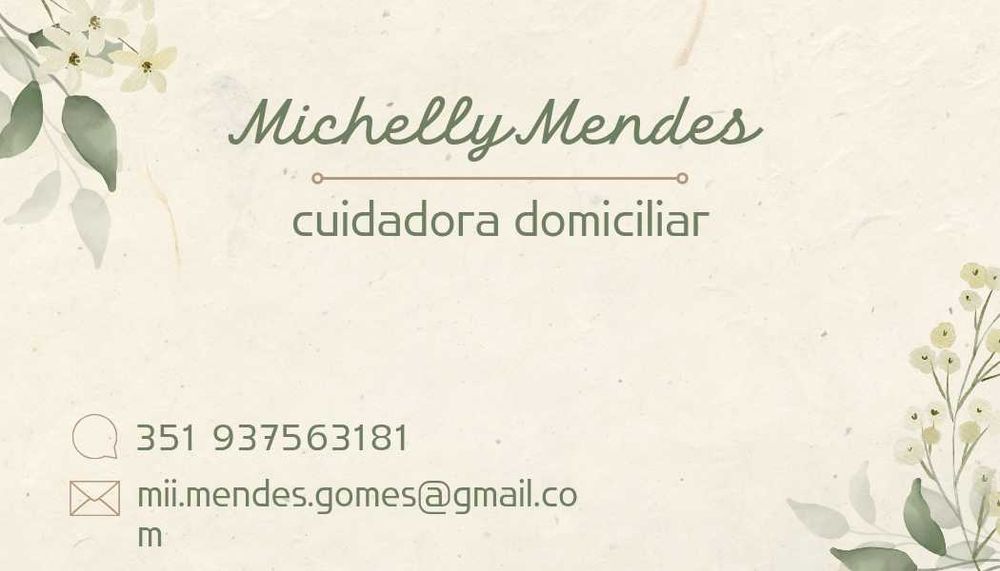 Cuidadora de idosos particular