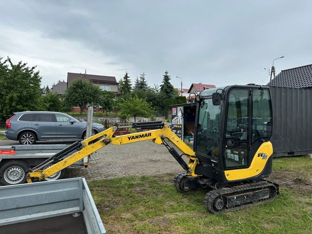 Sprzedam minikoparka Yanmar SV 18 Faktura vat