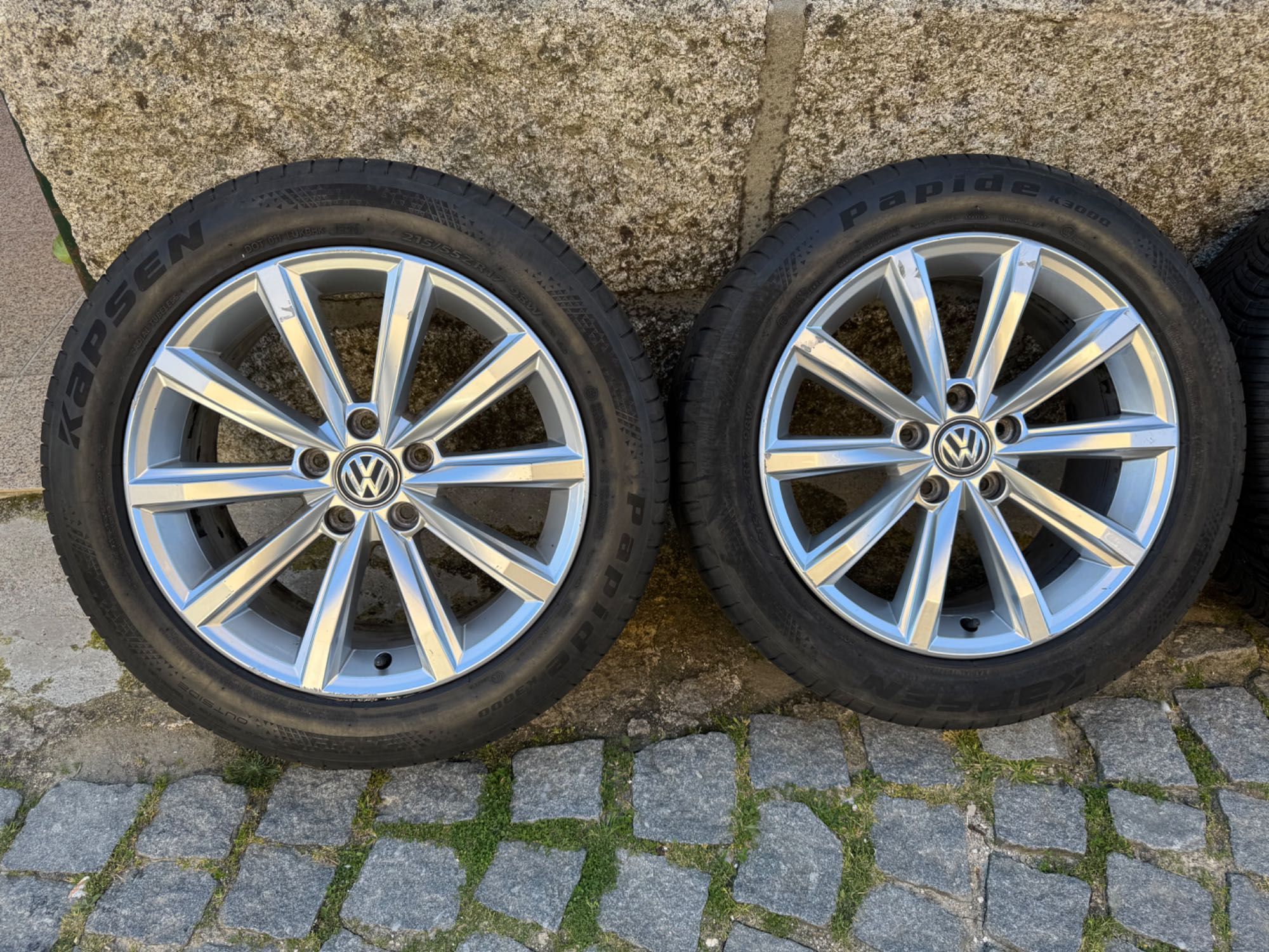 Jantes 17 5x112 Originais VW Passat B8/Golf/T-Roc/Touran