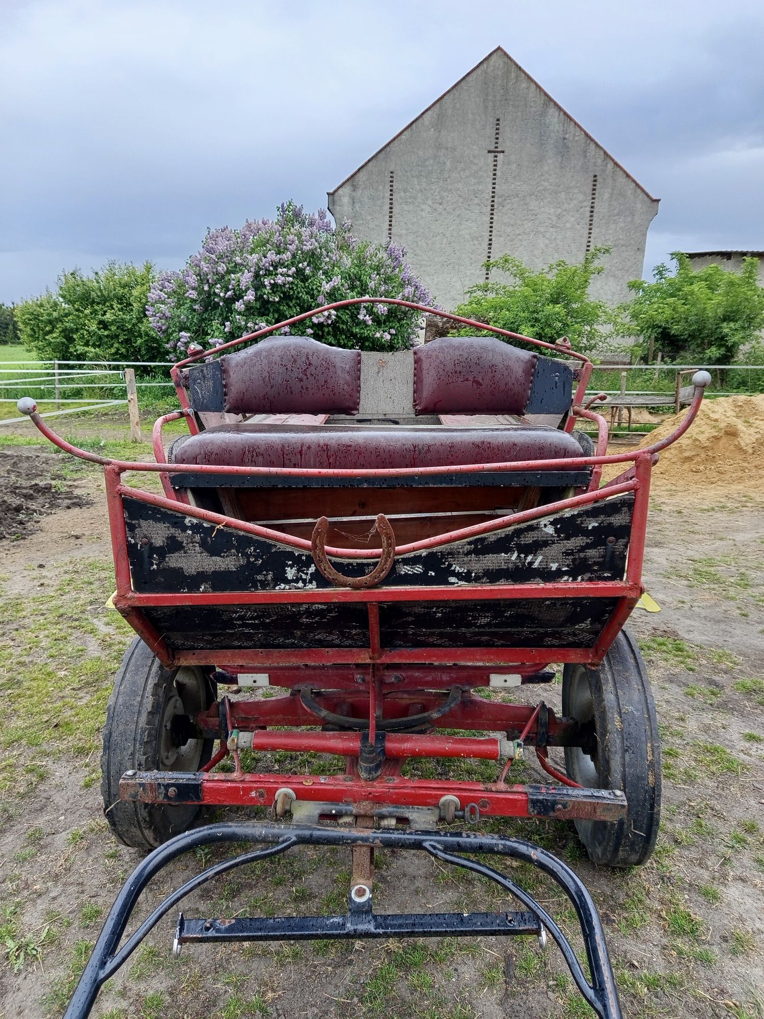 Bryczka konna wagonetka do renowacji