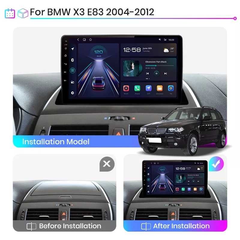 Radio Android BMW X3