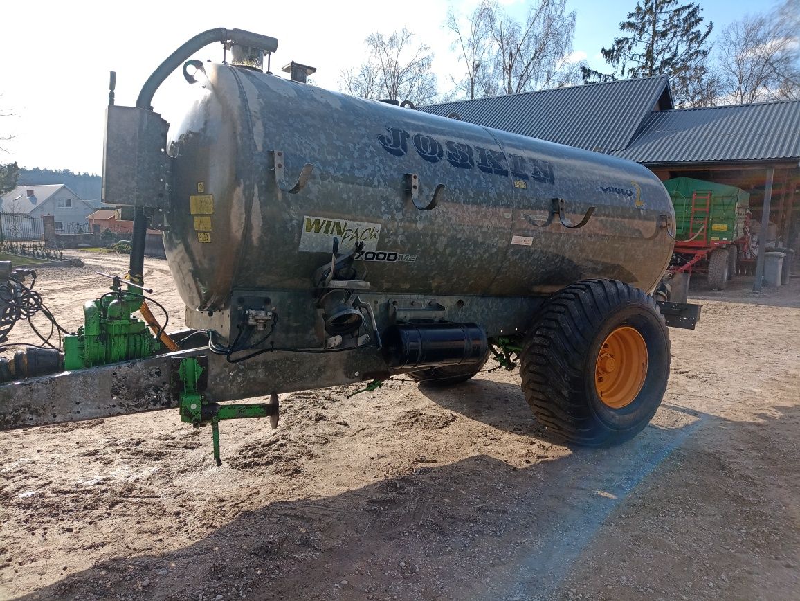 Wóz asenizacyjny, beczkowóz, joskin 7000 l