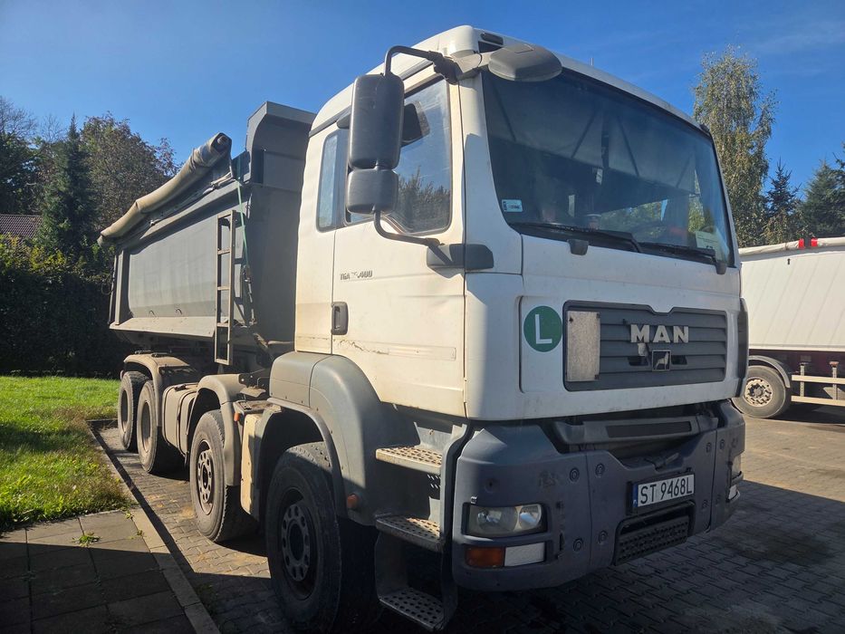 MAN TGA 8x4 Wywrotka – Sprawna, gotowa do pracy!
