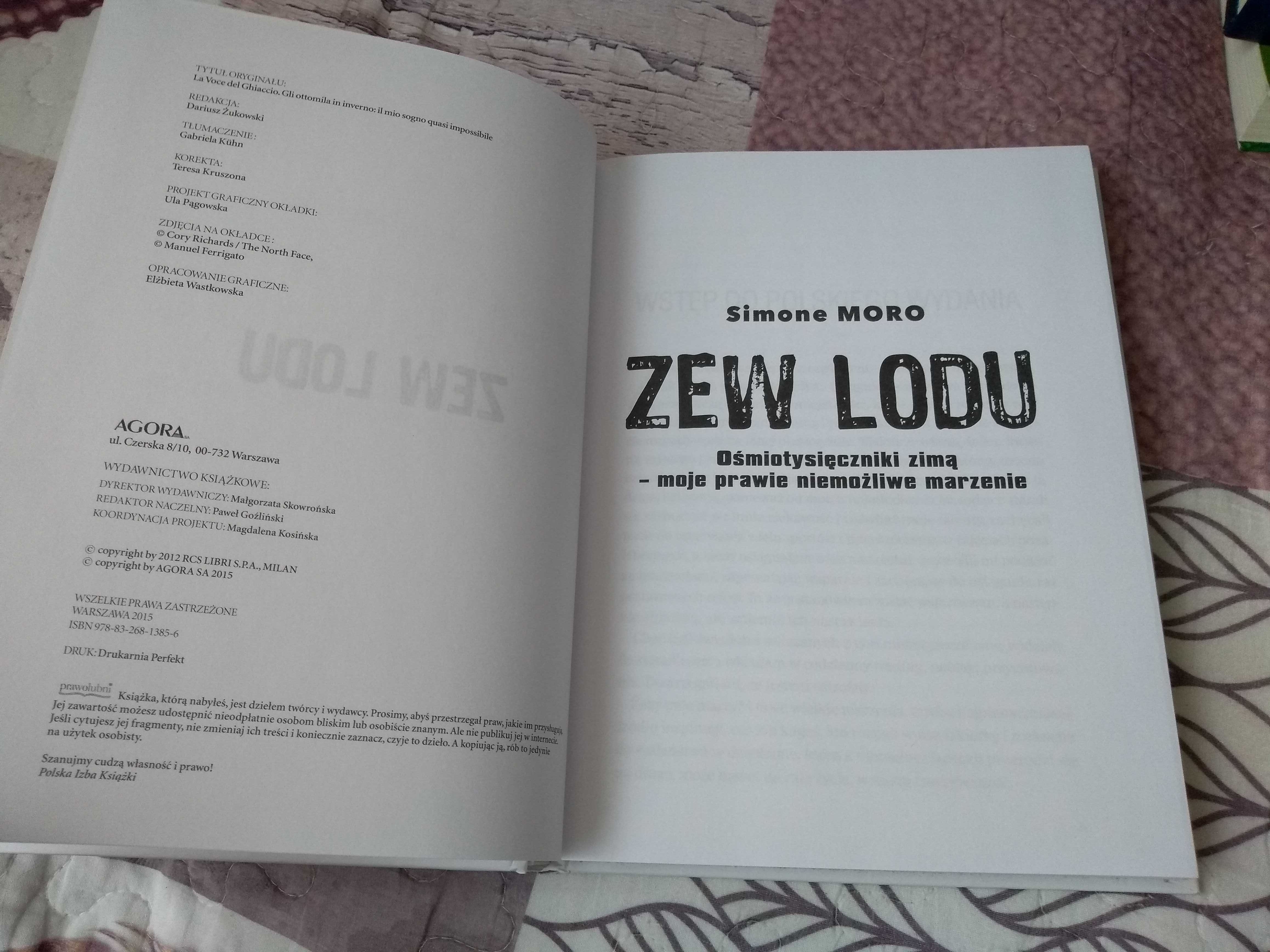 Zew lodu, Simone Moro
