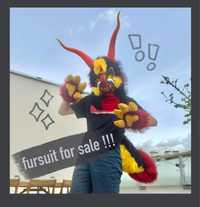 fursuit, furry, dino mask for sale !