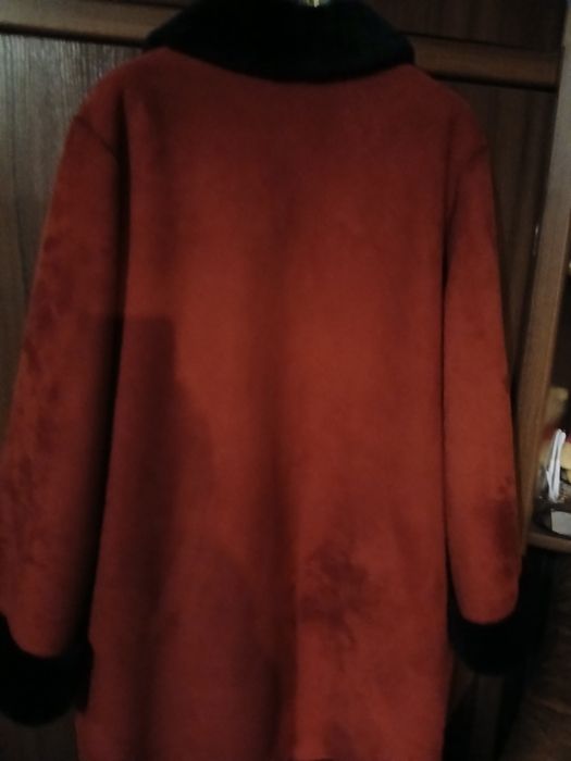 Искуственная шикарная дубленка