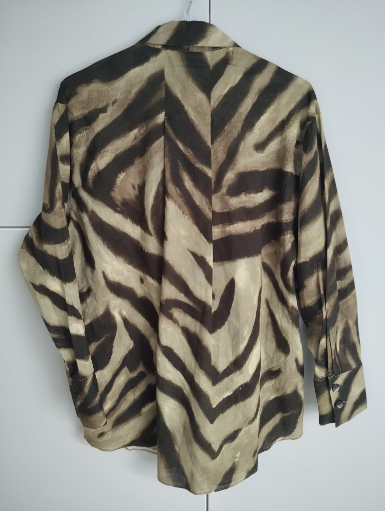 Koszula oversize Massimo Dutti