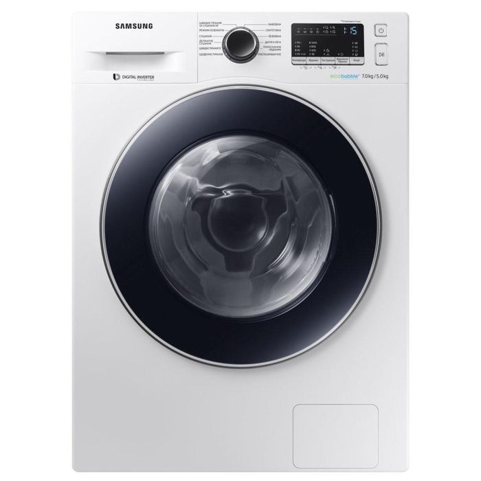 Прально-сушильна машина Samsung WD70M4443JW/UA