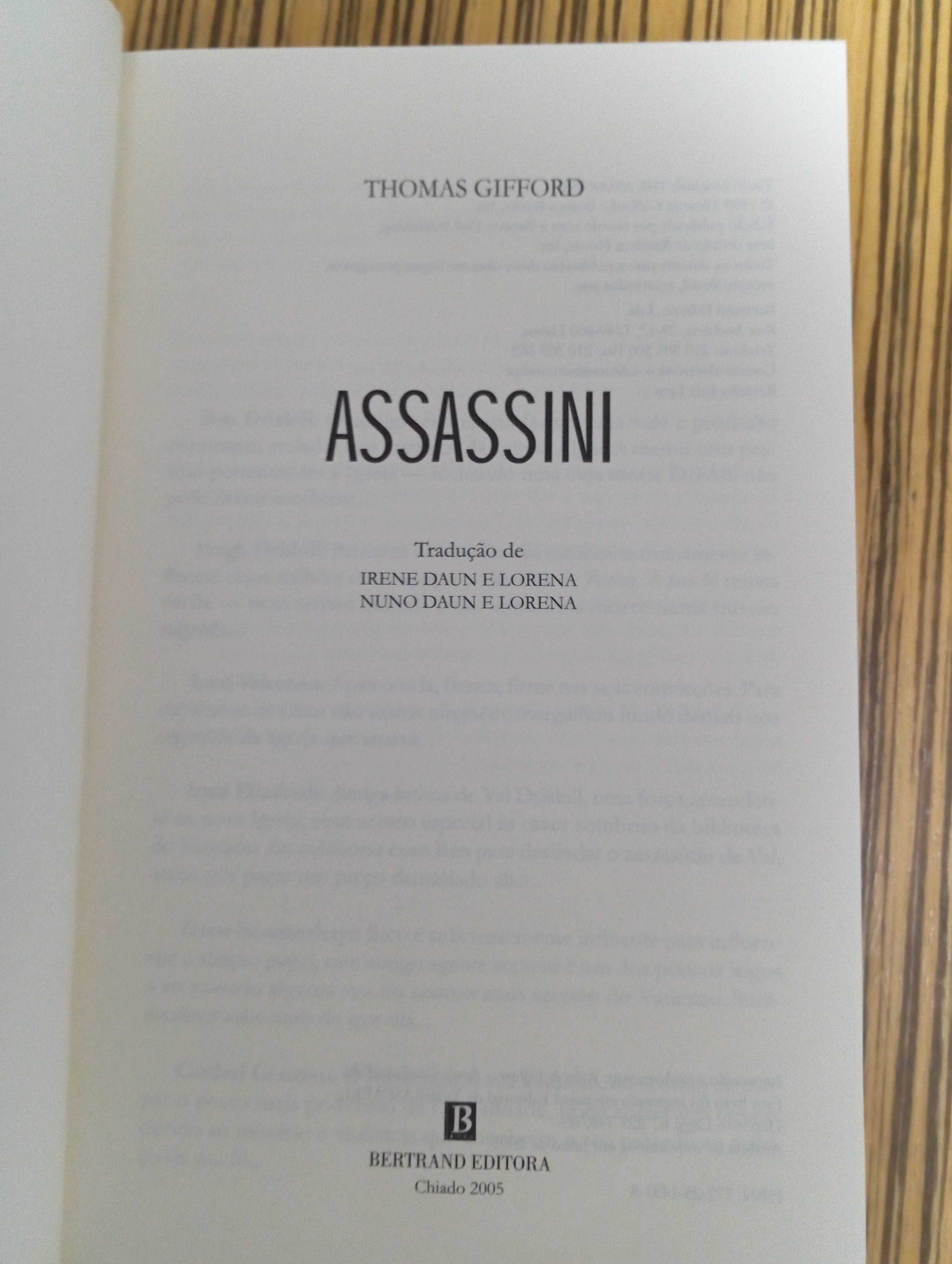 Livro, «Assassini»