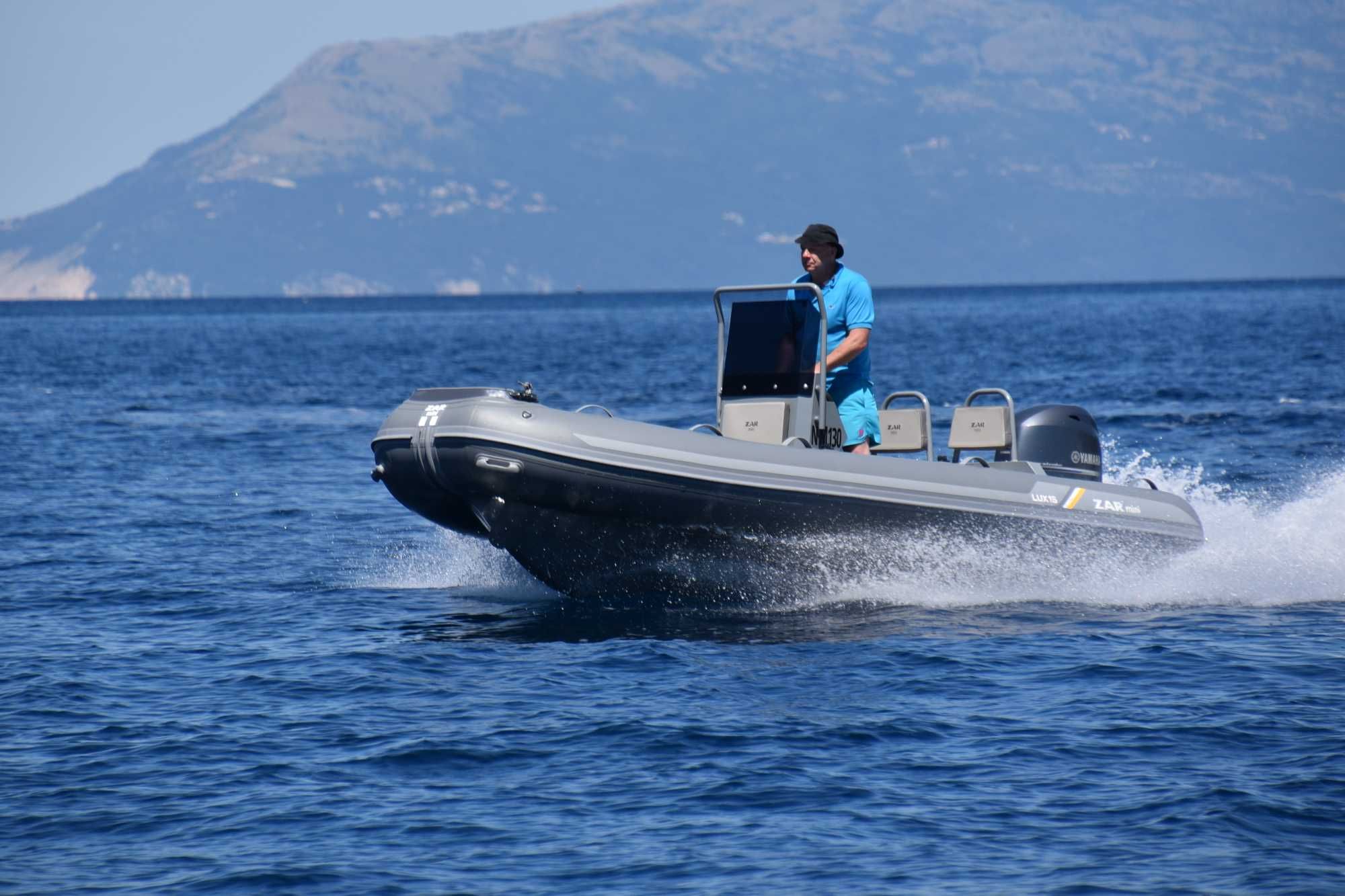 ZAR mini Lux 15 łódź motorowa typu RIB ponton ZARmini