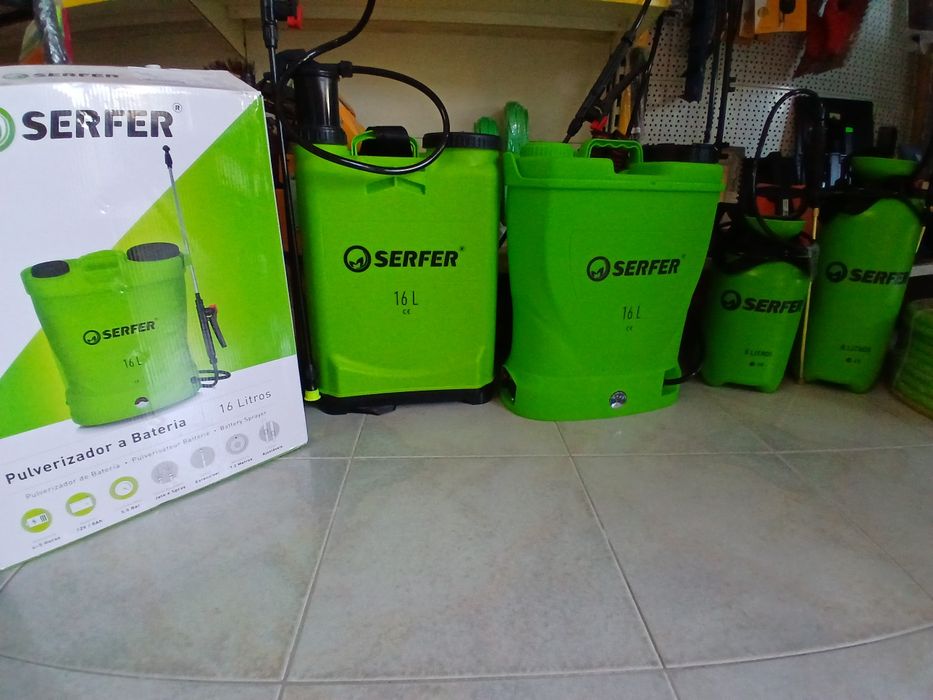 Pulverizador a bateria 16 litros