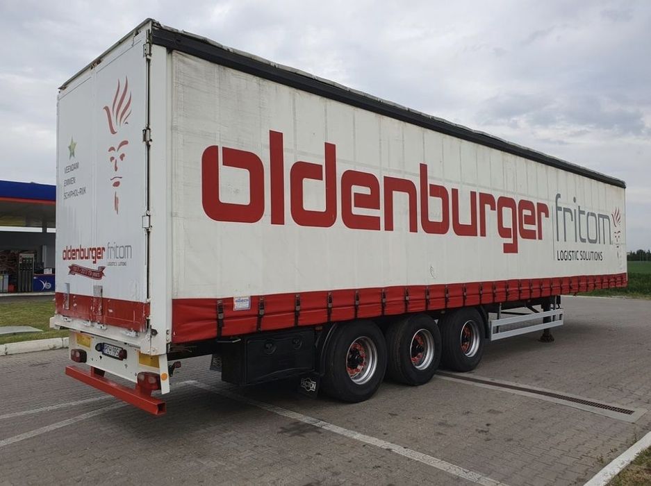 PLANDEKI DO NACZEPY - 2 BOKI - KOMPLETNE