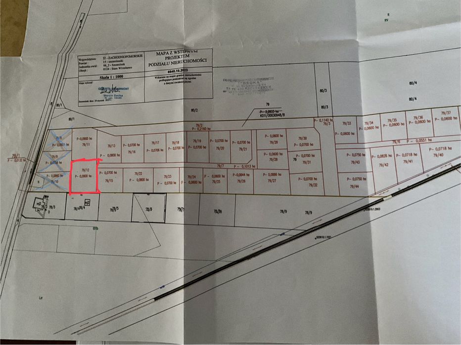 Działka nad jeziorem Stare Wierzchowo