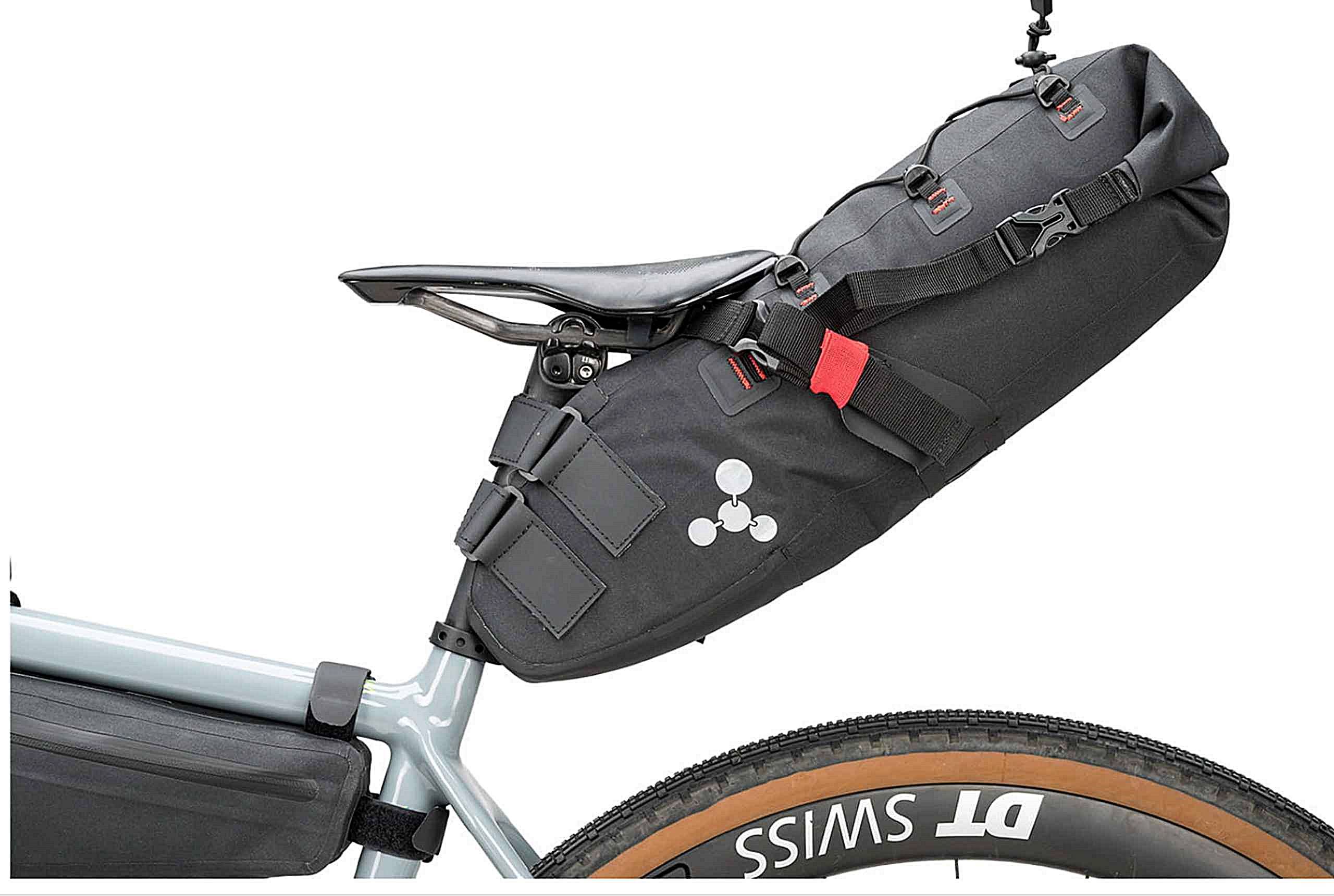 GEOSMINA LARGE Seat BAG BLACK Torba Bikepacking 15L Wodoszczelna