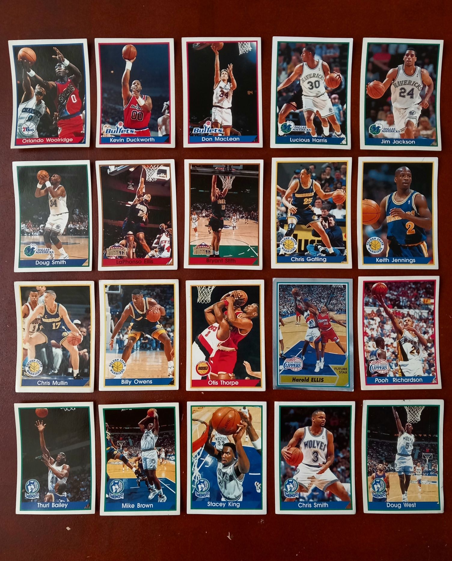 Autocolantes NBA anos 90