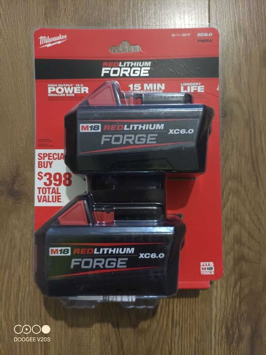 Milwaukee 48-11-1881 48-11-1861 48-11-1813 m18 Forge Battery