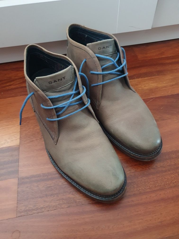 Buty męskie, buty skórzane Gant 45