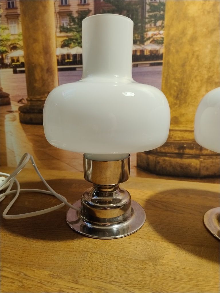 lampy prl nocne 2szt polam wrocław