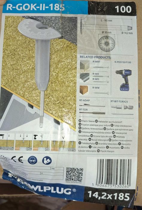 Tuleja teleskopowa R-GOK-II-185 Rawlplug