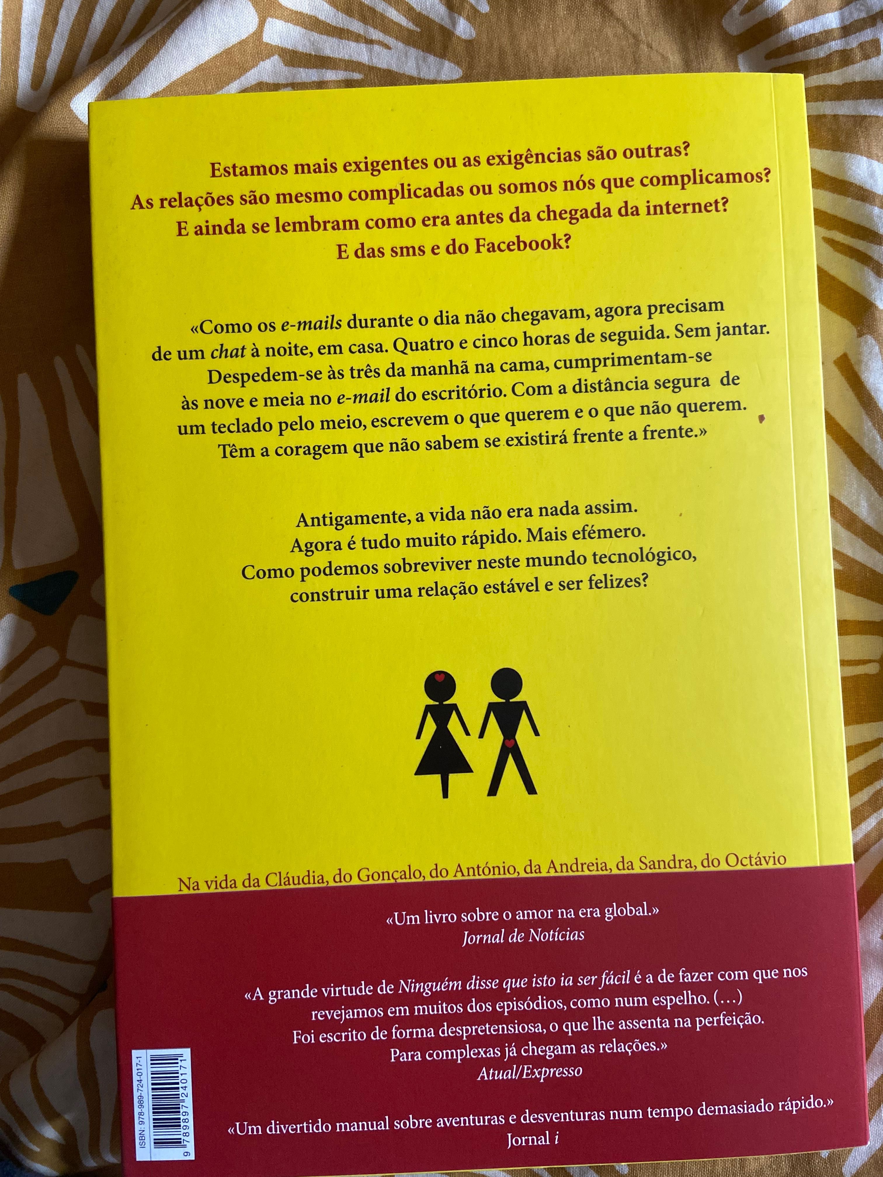 Livro “Ninguém disse que isto ia ser fácil” - Paulo Farinha