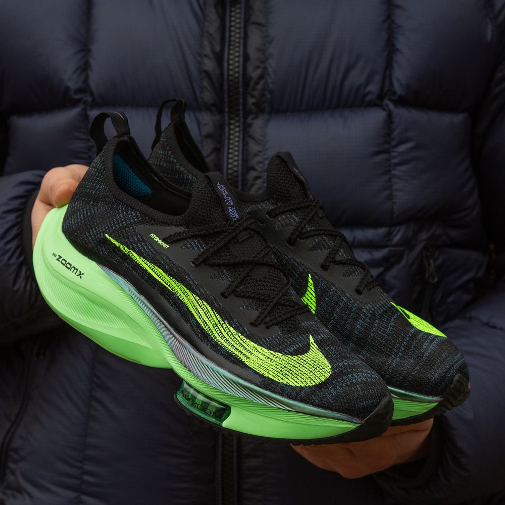 Кроссовки Nike Air Zoom Alphafly Black Blue Green