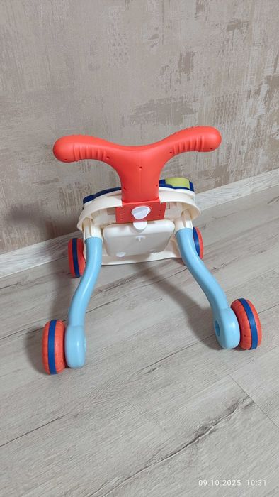 Каталка-ходунки 2 в 1 "Весёлый бизиборд"